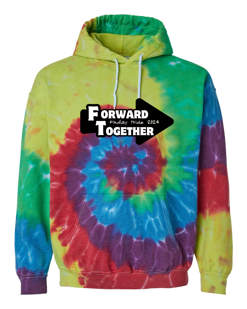 Findlay Pride 2024 Hoodie - Classic Rainbow