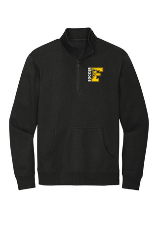 FHS Lady Trojans Soccer 1/4 Zip Sweatshirt