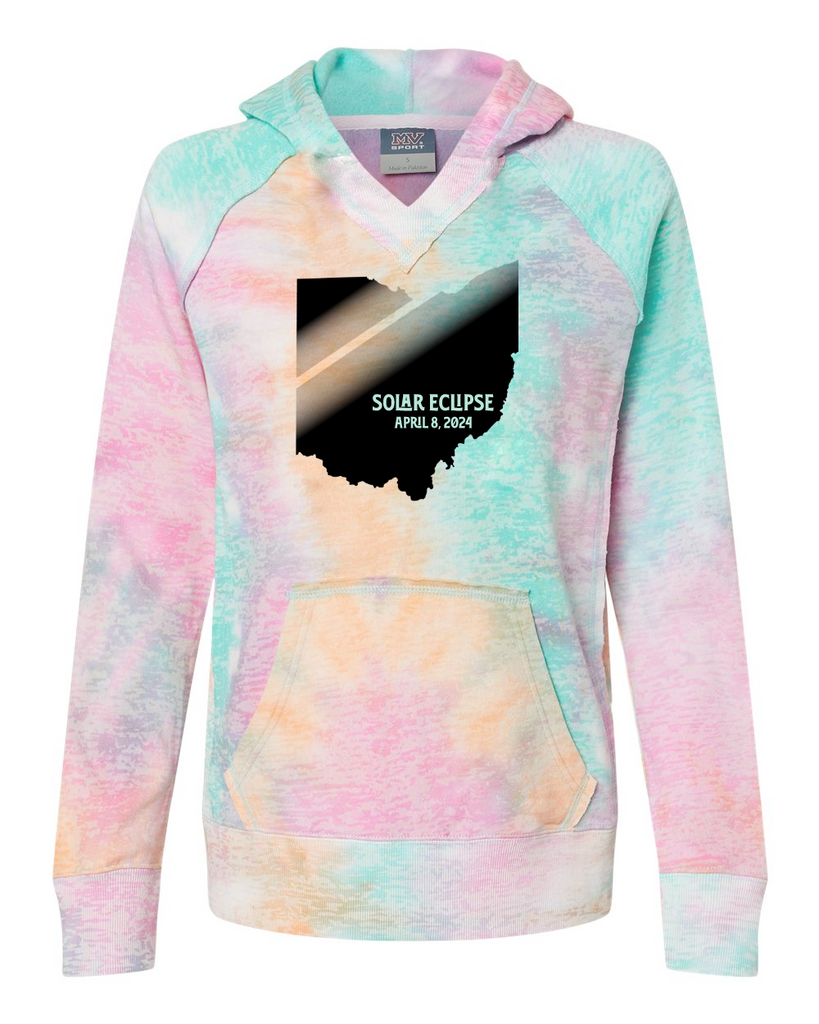 2024 Ohio Solar Eclipse Women's Burnout Hoodie – Ohio Shirt Company