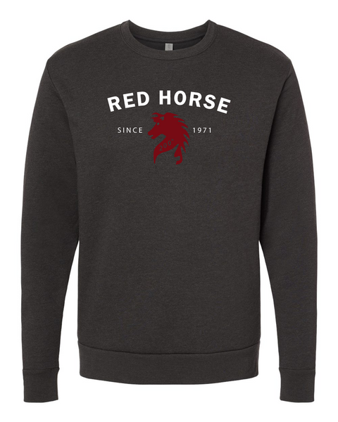 Red Horse Crew Neck Sweatshirt