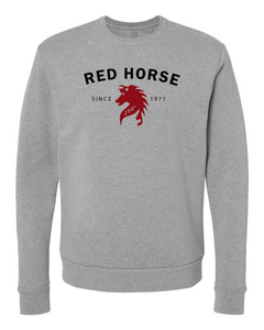 Red Horse Crew Neck Sweatshirt