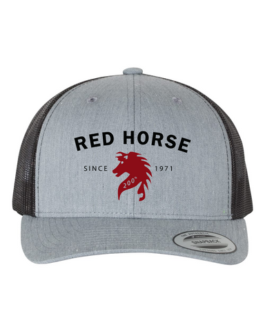 Red Horse 1971 Embroidered Trucker Cap