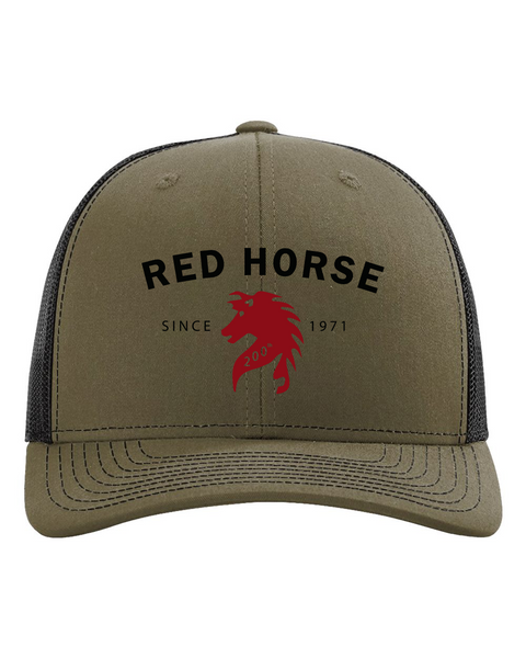 Red Horse 1971 Embroidered Trucker Cap