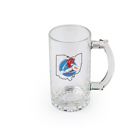 Red Horse 16oz Glass Beer Mug