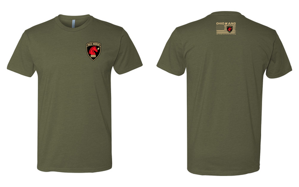 Red Horse Short Sleeve Tee - OHIO ANG