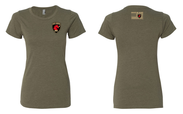 Red Horse Short Sleeve Tee - OHIO ANG