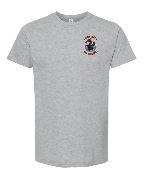 Sea Dragons Tee - Front Left Chest Print
