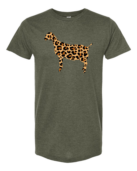 Goat Tee- Leopard