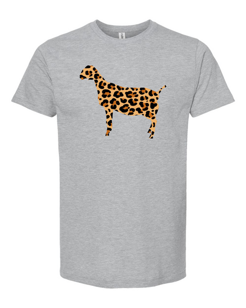 Goat Tee- Leopard