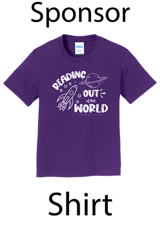 Jefferson Primary 2024 Right To Read Week Sponsor Shirt