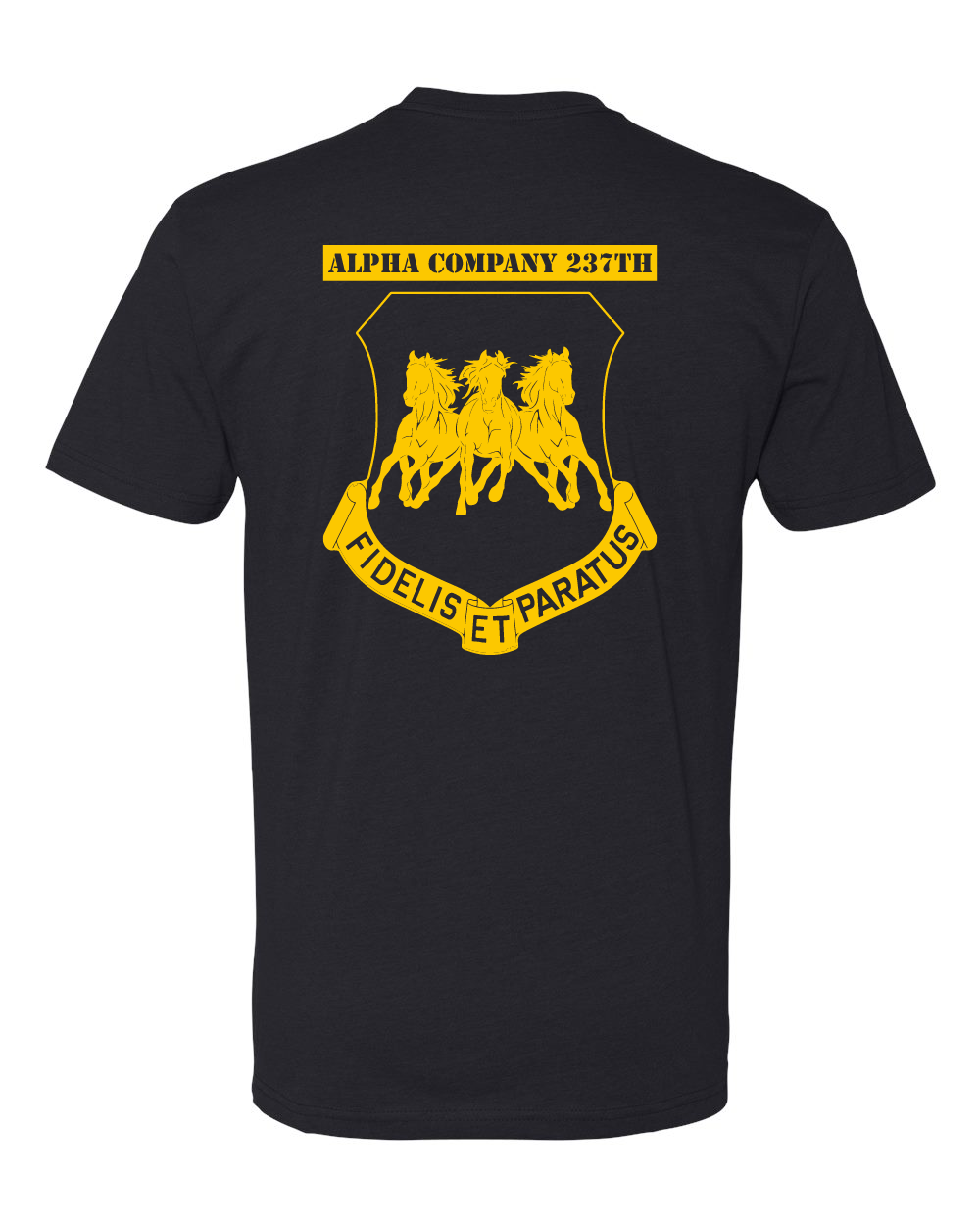 Alpha Company 237th Black Shirt Ohio Shirt Company