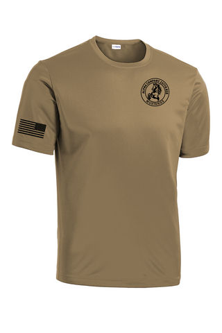 Alpha Company 237th Coyote Brown Performance Shirt